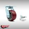 Service Caster 4 Inch SS Poly on Aluminum Swivel Caster with Roller Bearing and Swivel Lock SCC SCC-SS30S420-PAR-BSL - alternate 6
